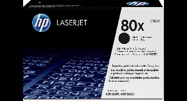HP 80X  CF280X - Tonercartridge / Zwart / Hoge Capaciteit