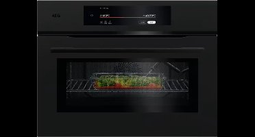 AEG NKK9N821T - 9000 Serie - inbouw combi-oven (45 cm)