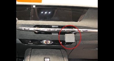 Brodit ProClip houder geschikt voor Citroën DS4 2022-2024 Angled mount