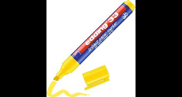 Decoratie Brilliant papiermarker Edding 33-05 geel