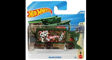 HOT WHEELS RAIJIN EXPRESS GREEN LUCKY CAT HEAVEY WEIGHTS 3/5 SHORT CARD 2026