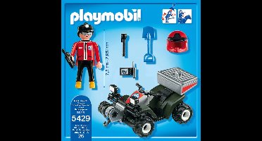 Reddingsquad in de bergen / Quad de secours en montagne