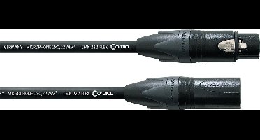 Cordial CPM FM FLEX Select Microfoonkabel Extra Flexibel – XLR mannelijk/vrouwelijk