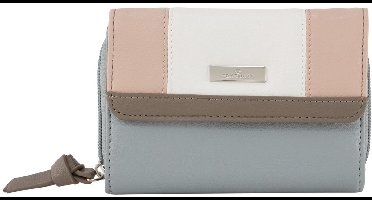 Tom Tailor - TTJUNA portemonnee met kleurblokjes - Maat ONESIZE - mixed rose
