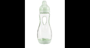 Difrax Handgreepfles - 240 ml - Lichtgroen - Anti Colic