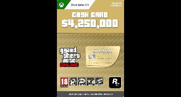 GTA Online: Whale Shark Cash Card $ 4.250.000 - Xbox Series X|S Download