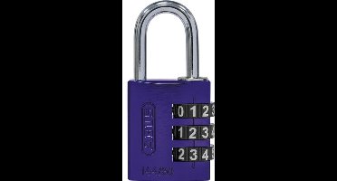 ABUS Combination Padlock Aluminium 144/30 Purple