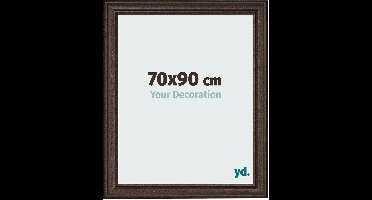 Your Decoration - Fotolijst 70x90 cm - MDF - Eiken Donker - Lazio
