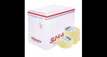 Smart Pakkingstape Transparant 48mm x 60m - 36 Rollen