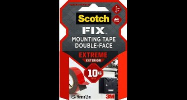 Scotch Dubbelzijdige Montagetape Extra Sterk 20mm x 1.5m