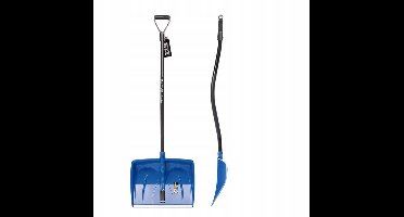 Ergonomische sneeuwschop met stalen steel, 50cm breed