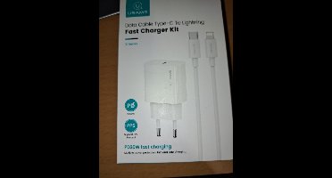 Data Cable Type-C To Lightning Fast Charger Kit