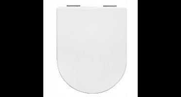 AWD Interieur Kalamata Toiletzitting MDF Wit Soft Close & Easy Release