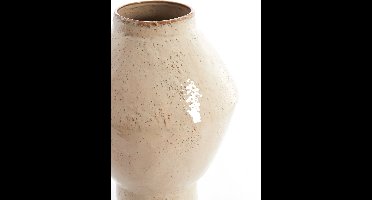 Light&living Vaas deco Ø29x41 cm VASORA keramiek glanzend taupe