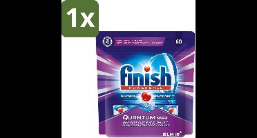 Finish Powerball - Quantum MAX - Vaatwastabletten - Reiniging & Glans - 60 Tabletten - 1 stuk