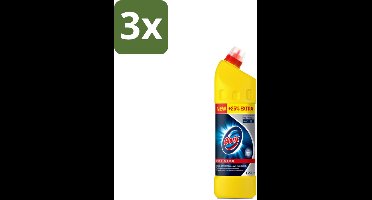 Glorix Professional Toiletreiniger Dikke Bleek Original Pro Formula 1,25 liter - Bulkverpakking - 3 stuks