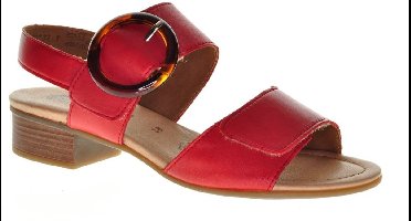 Remonte Rode Geklede Sandaal Met Hakje maat 36