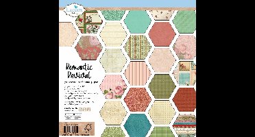 ECD papierblok Romantic revival 12x12 dubbelzijdig