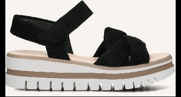 Gabor 622.1 Sandalen - Dames - Zwart - Maat 37,5