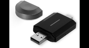 Boscer Carplay & Android Auto Dongle - Draadloos Apple Carplay & Android Auto - 2 in 1 Carplay Dongle - USB-A & USB-C - Te gebruiken met ingebouwde Apple Carplay & Android Auto - Vernieuwd 2024 Model - Extra klein formaat