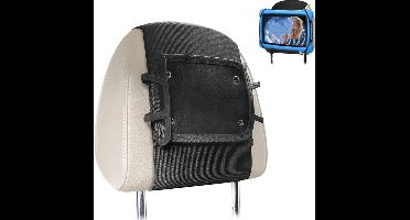 Verstelbare Auto Hoofdsteun Houder - Auto Hoofdsteun Siliconen Tablet Houder - Voor Kinderen Achterbank - Tablet Houder Auto Hoofdsteun - Zwart