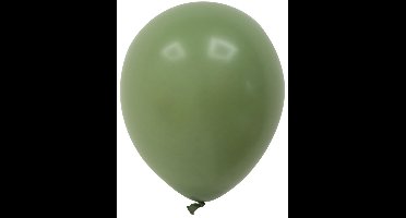 Decoratieballons 10 x vintage Moss 30 cm