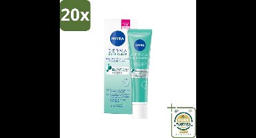 20 x NIVEA - Nacht Exfoliant - DERMA Huidzuiver Dagelijkse Verzorging - Met Salicylzuur (AHA), Glycolzuur & Niacinamide - Tegen Acne & Mee-eters - 40 ml - Grootverpakking - Nacht Exfoliant - Acne Behandeling - Huidzuiver - Exfolieer - Salicylzuur