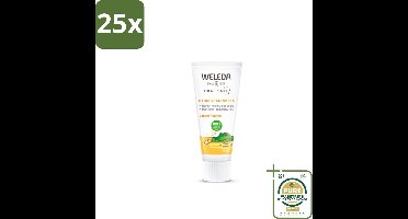 25 x WELEDA - Kindertandpasta - 50 ml - Grootverpakking - Kindertandpasta - Babytandpasta - Natuurlijke Tandpasta - Fluoridevrije Tandpasta - Calendula Tandpasta