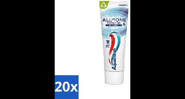 Aquafresh - Tandpasta - All In One Protection - Pure Breath - 75ml - Bulkverpakking - 20 stuks