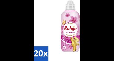 Robijn – Wasverzachter – Pink Sensation – 780 ml - Bulkverpakking - 20 stuks