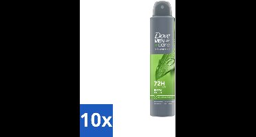 Dove Men+Care Deodorant Spray - Extra Fresh - 200 ml - Bulkverpakking - 10 stuks