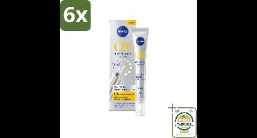 NIVEA - Oogserum - Q10 Anti-Rimpel Expert - Rimpelopvuller - Voor rijpe huid - Met Q10 - 15 ml - Voordeelverpakking - 6 stuks - Rimpelvermindering - Oogcontour