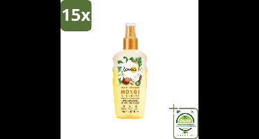 15 x Lovea – Leave-in Spray – Monoï & Shea Anti-Klit – Ontwarrend – 150 ml - Grootverpakking - Haarkleur - Haartypen - Haarspray - Haartypen - Haartypen