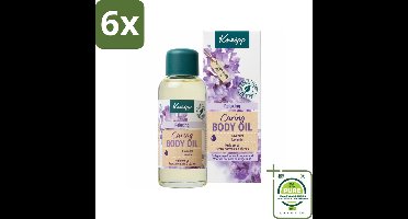 Kneipp - Huidolie - Relaxing - Lavendel - Trekt snel in - 100 ml - Voordeelverpakking - 6 stuks - Huidolie - Lavendel