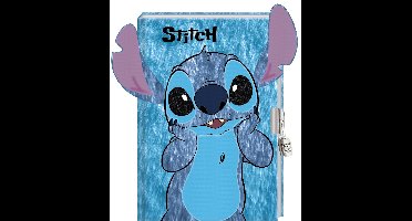 Dagboek met slot - Stitch pluche