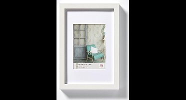 walther design photo frame white 20 x 30 cm real glass Stockholm wooden frame EA030W