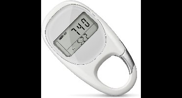 Stappenteller 3D - Nauwkeurige Activiteitstracker voor Dagelijkse Stappenregistratie - Compact en Draagbaar - Groot LCD-scherm - Lange Batterijduur