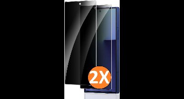 Privacy Screenprotectors Geschikt voor Samsung Galaxy Fold 7 screenprotector Privacy - 2 Stuks - Full screen protector tempered glass - gehard glas voor Geschikt voor Samsung Fold 7