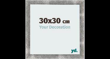 Your Decoration - Fotolijst 30x30 cm - MDF - Metaal Vintage - Pisa