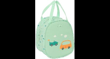 Thermische Snacktas Safta Auto's Groen 19 x 22 x 14 cm