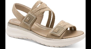 Tamaris Comfort Essentials Dames Sandalen - BEIGE/GOUD