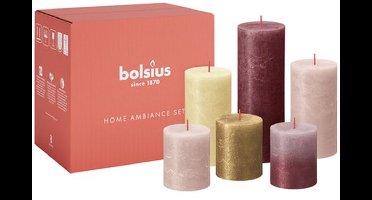 Bolsius - Rustieke Kaarsen Set - Haptic Luxury