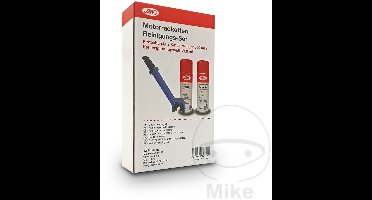 Kettingreiniger set JMC - Ketting reiniger motor - Ketting reiniger set motor - Ketting spray motor - Ketting borstel motor - Ketting onderhoud motor