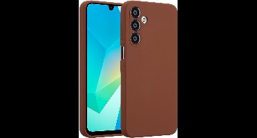 Accezz Hoesje - Geschikt voor Samsung Galaxy A16 (4G) / A16 (5G) - Liquid Silicone Backcover - New Tea Brown