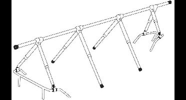 NOA dekzeilframe voor winterstalling - versie naar keuze