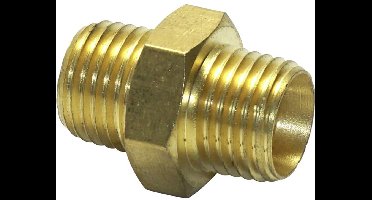 Aerotec 9050373 Persluchtnippel dubbel 1 stuk(s)