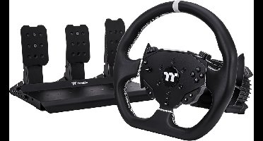 Thermaltake G6 Direct Drive Racing Wheel + Pedalen – Force-Feedback Racing Bundle – 6 Nm, 13″ stuurwiel, metalen pedalen - PC