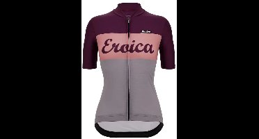 Santini Eroica Korte Mouw Wielertrui Roze L Vrouw
