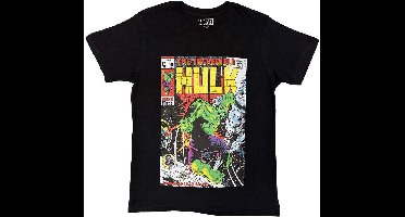 Marvel The Hulk - In Space Heren Tshirt - XL - Zwart