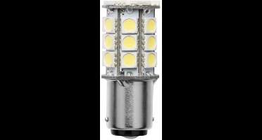 Barthelme 52143015 LED-signaallamp Daglicht-wit BA15d 10 V/DC, 30 V/DC, 10 V/AC, 18 V/AC 350 lm